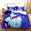 3D Print Anime Solo Leveling Bedding Set Duvet Cover Bed Set Quilt Cover Pillowcase Comforter king Queen Size Boys Adult Bedding 5