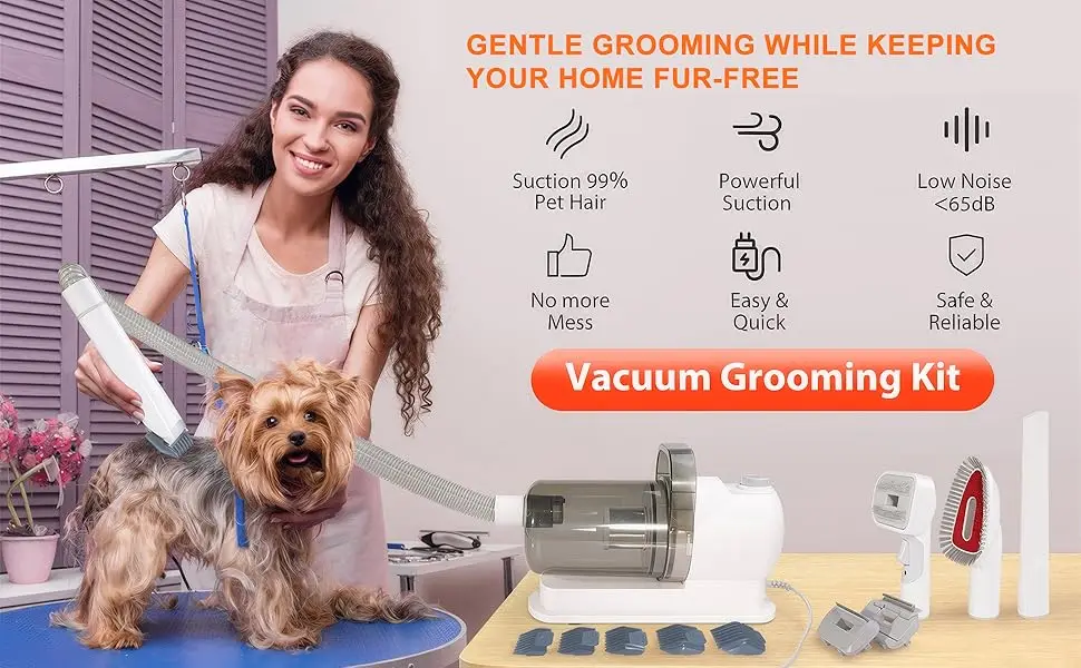 dog grooming vacuum
