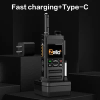 Zello Walkie Talkie 4g Sim Card WiFi Network Cell Phone Radio Long Range 100 Miles Professional POC Walkie Talkie 2