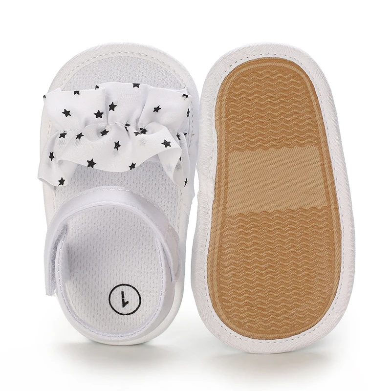 Baby Shoes Baby's First Pair of Toddler Shoes Baby Breathable Non-slip Girls Fashion Princess Style 0-18Months