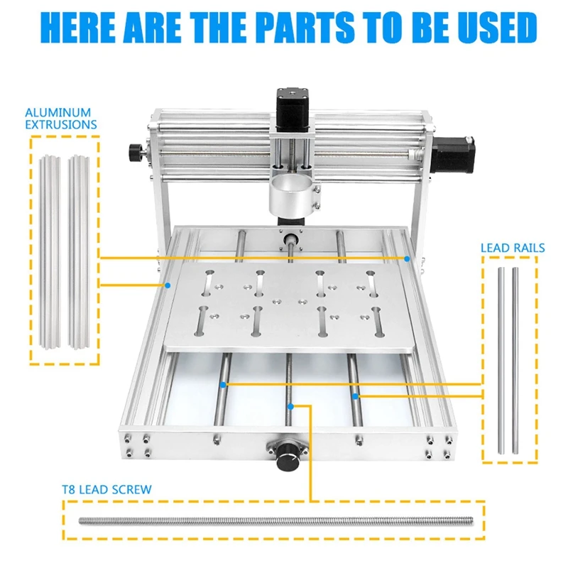 CNC 3018 Extension Kit Upgrade Kit 3018 To 3040 Compatible With CNC