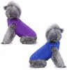 Pure Cotton Dog Shirts Puppy Blank Clothes for Small Medium and Large Dogs Soft Thin T-Shirt  Doggy Vest Cat Bottoming T Shirts 3