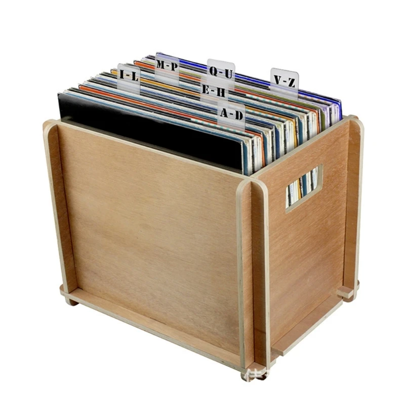 Lightweight Record Divider Cards Separator with Black Alphabet