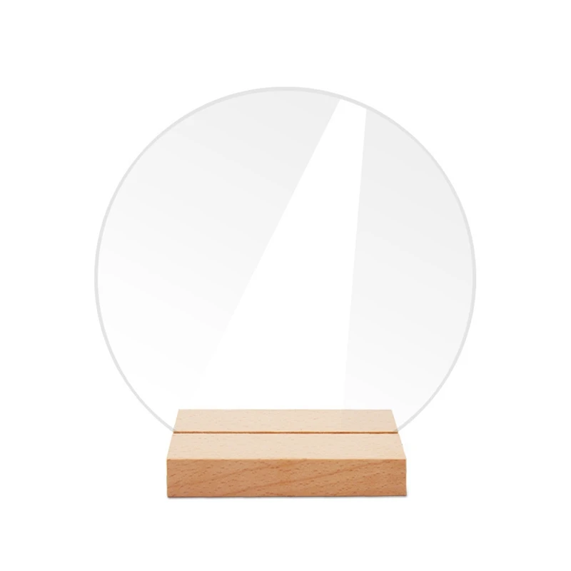 Hot Selling-12PCS DIY Blank Acrylic Table Sign Clear Sign With Stand Transparent Arch Table Numbers Card Wedding Decoratio
