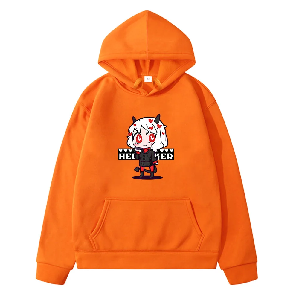 

Helltaker Harajuku Anime Hoodies Cartoon Comic Sweatshirt Fashion Boys/girls Clothes High Street Pocket Streetwear Graphic Hoody