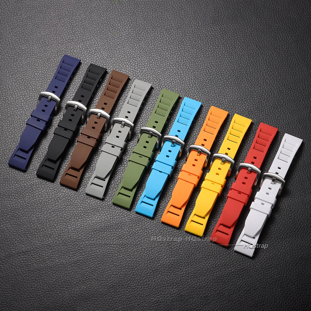 Elegant Silicone Watch Band - Universal Quick Release Strap