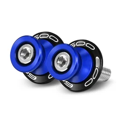 Motorcycle Swingarm Spools Slider Stand Screw (Blue 600)