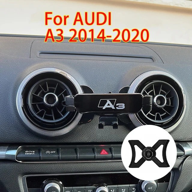 Auto Telefon Halter Für Audi A3/S3/RS3 8P 8V Sline Sportback Air Vent  Magnetische Montieren GPS Stand 360 Grad Drehbare Handy Halterung -  AliExpress