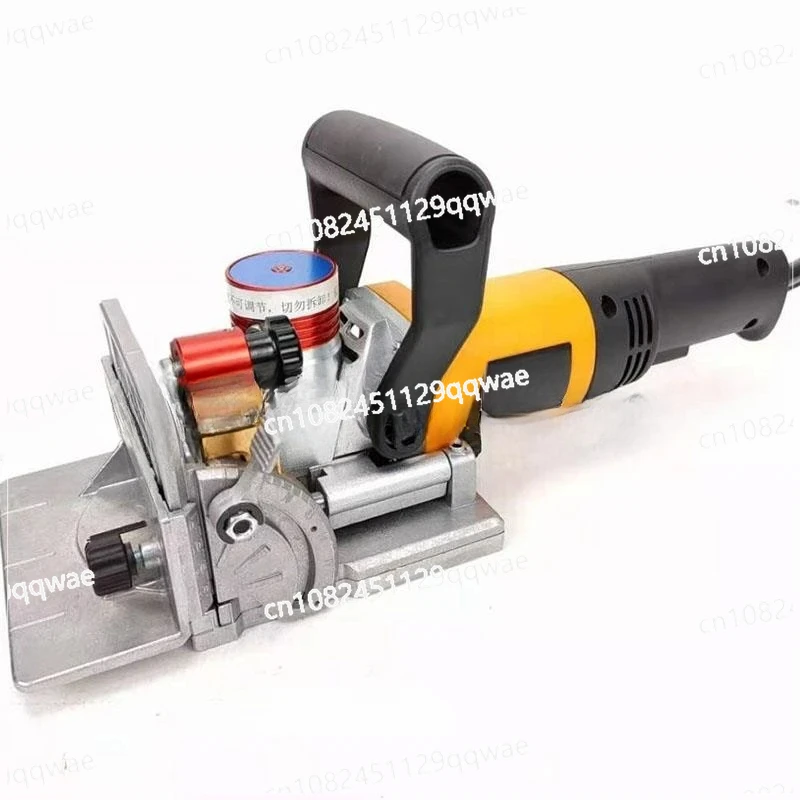 

750W Woodworking Slotting Machine Invisible Parts Slotting Machine Angle Adjustable Non-hole Splicing Slotting Machine