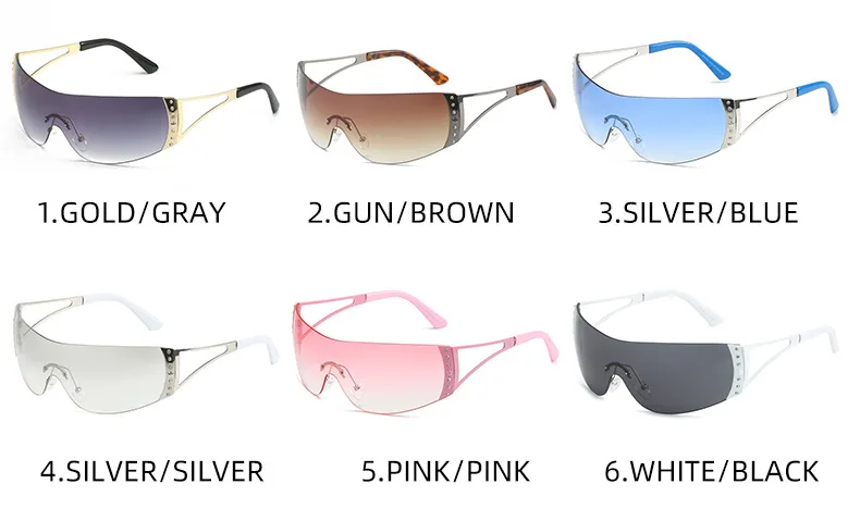 2000S Retro One Piece Sunglass Women Men  Oversized Wrap Around Sun Glass UV400 Ladi 2022 New Fashion Eyewear_voghion.com