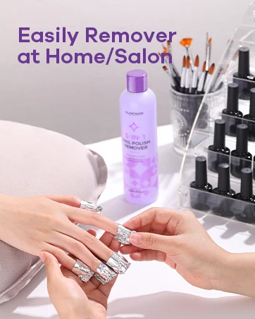 Professioneller Soak-Off Gel-Nagellackentferner Angereichert mit Natürlichem Traubenkernöl für Gel-Acryl-Nagelkleber Dip-Puder – Detail 8