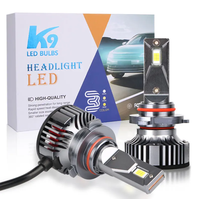 RijYuef-faro LED CANBUS para coche, luz LED H4, H7, H11, 2023, 9005, H1,  H3, 9006 K, blanco, 12000LM, 50W, ventilador, 6000 - AliExpress