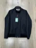 DIKU 2025 men's standing collar spliced wool collar men's business casual pilot jacket jacket with smooth and delicate touch m-3 2
