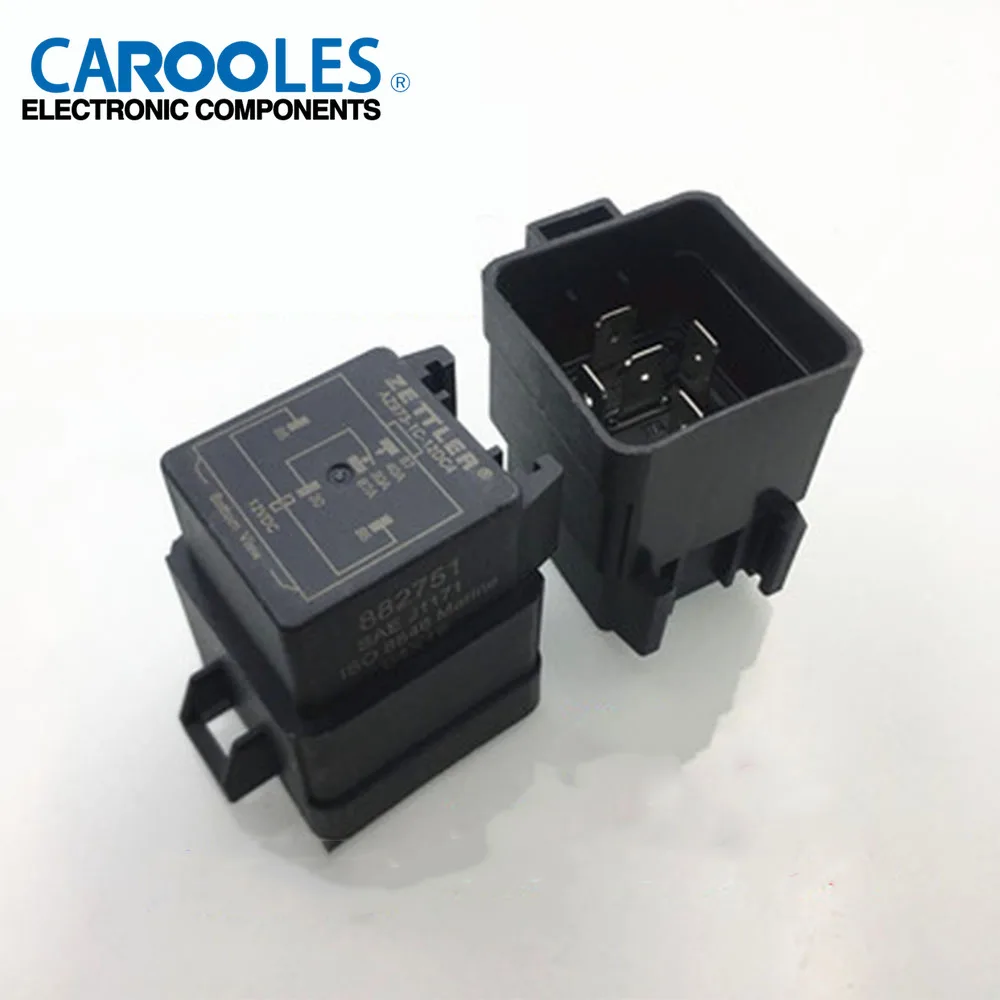 

5PCS/lot 100%New Automobile Relay AZ973-1C-12DC4 882751 AZ973 1C 12DC4 4RD 933 332-03 12VDC 5PIN