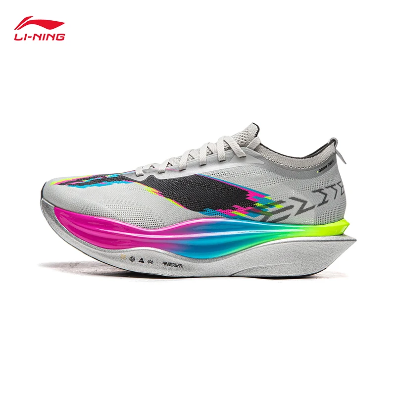 LI-NING FEIDIAN 6 ELITE Tênis de Corrida Leve Amortecimento
