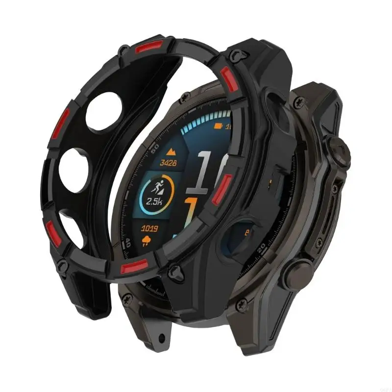 TPU Soft Silicone Anti-Scratch Protective Watch Case Cover