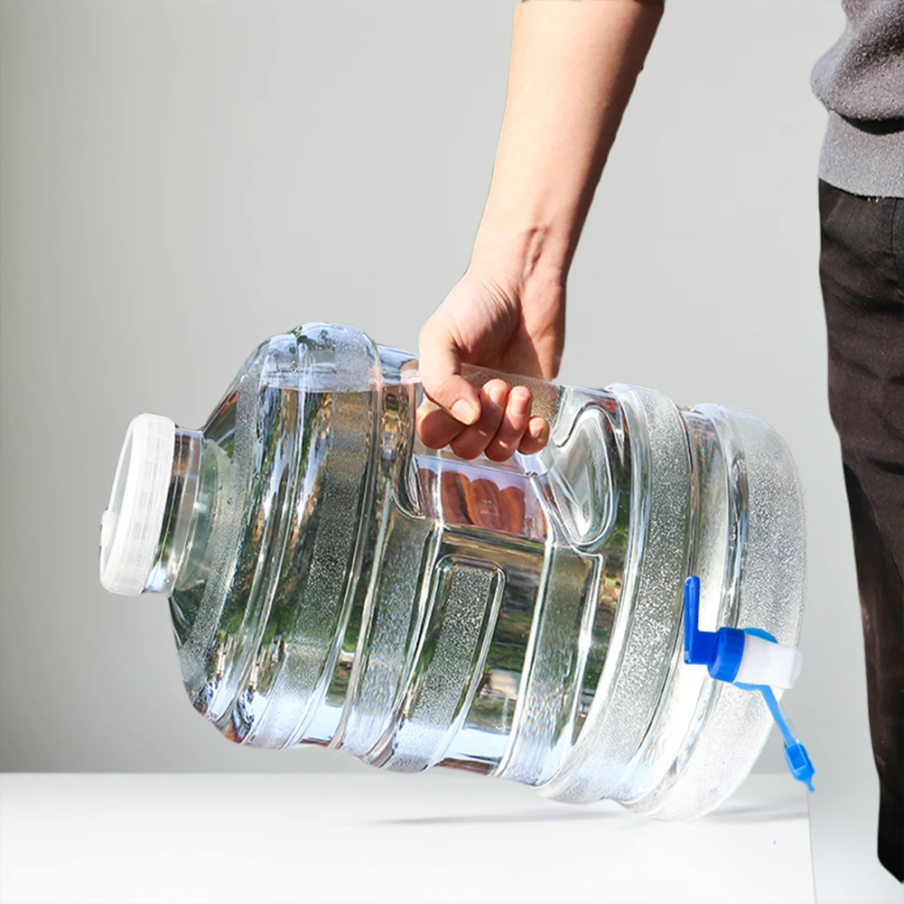 11.3L 순수 물통(수도꼭지 포함) 물 저장 용기 자율주행 여행용 대용량 물 저장통
