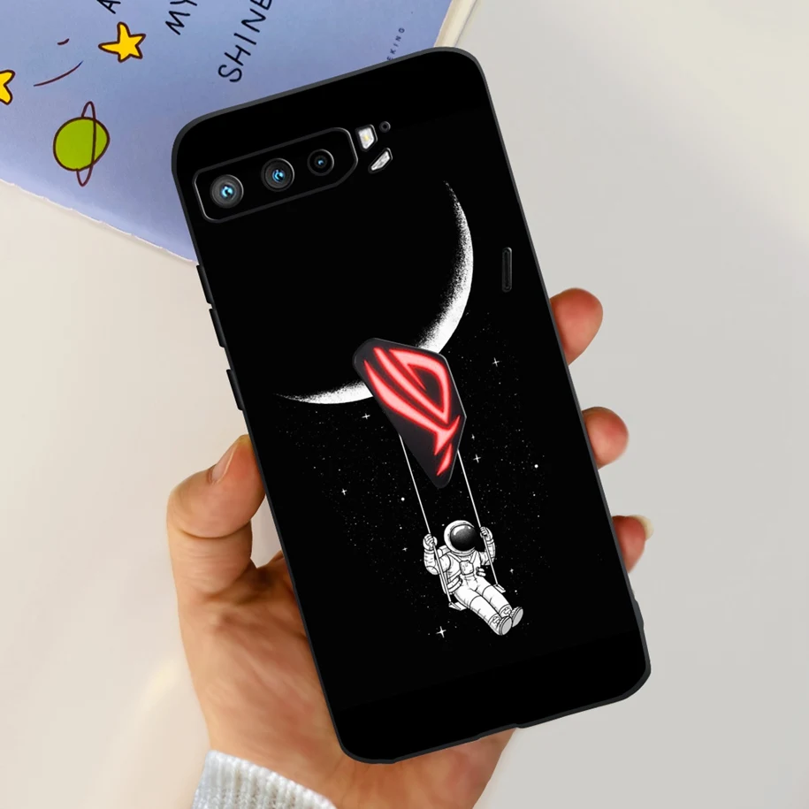 Cute Astronaut Silicone Phone Case - Matte Soft Bumper Cover