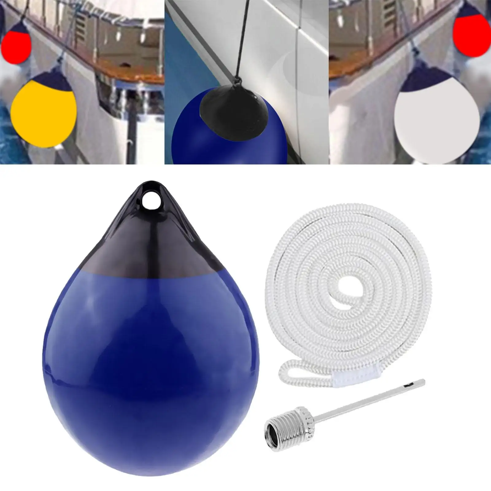Boat Ball, Marine Mooring Buoy, Inflatable Dock Edge Anti Collision Anchor  Buoy Dock Float for Boat Accessories - AliExpress