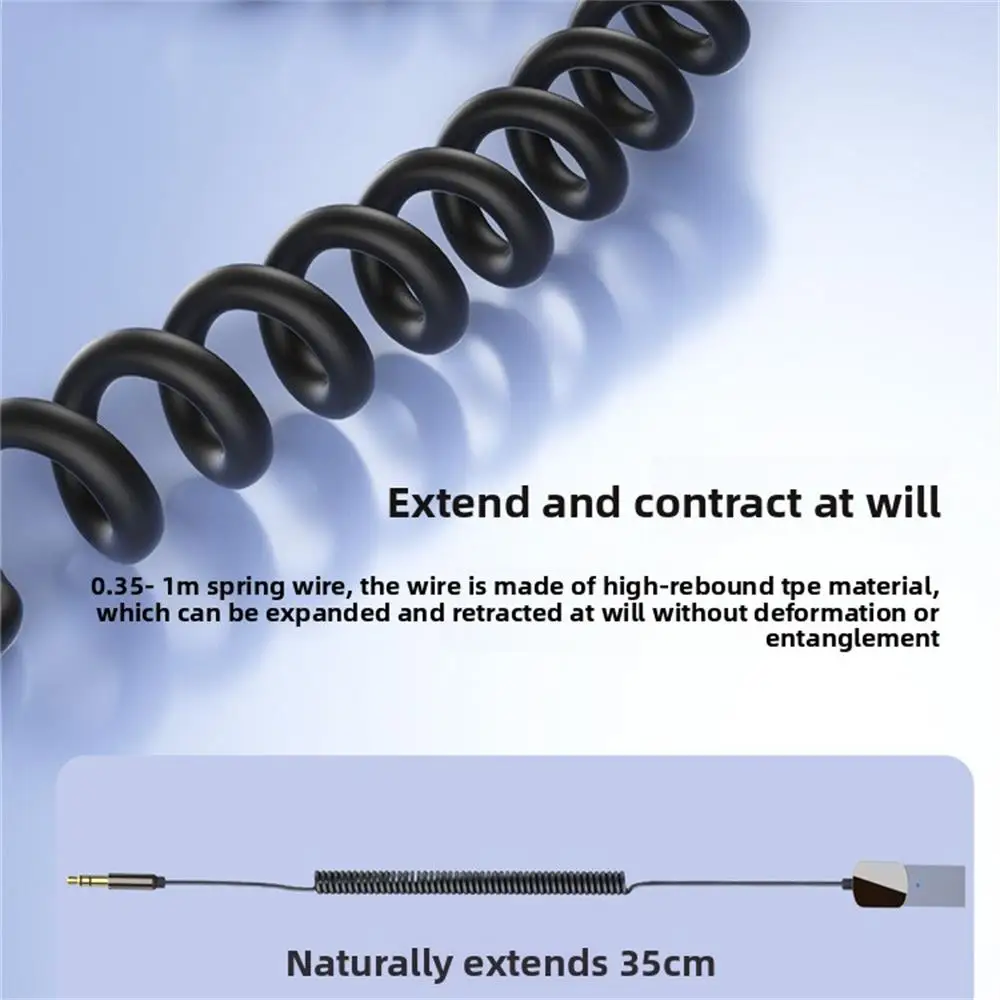 696 블루투스 오디오 수신기 Aux 3.5mm 소켓 자동차 무선 스피커 송신기 어댑터 수신기 핸즈프리 응답 어댑터