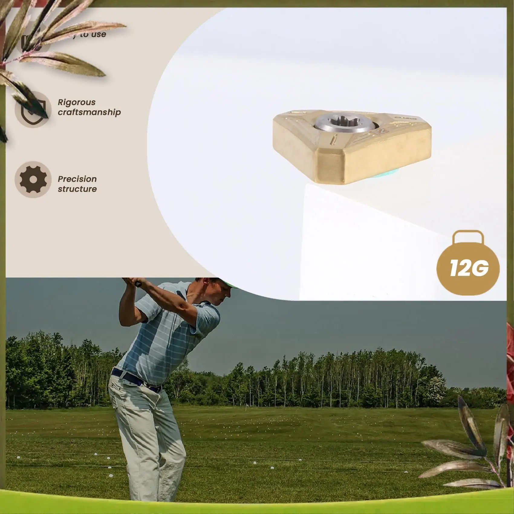 Ltdx Ltdx MAX 드라이버 페어웨이 우드용 신뢰할 수 있는 1개 골프 클럽 헤드 웨이트