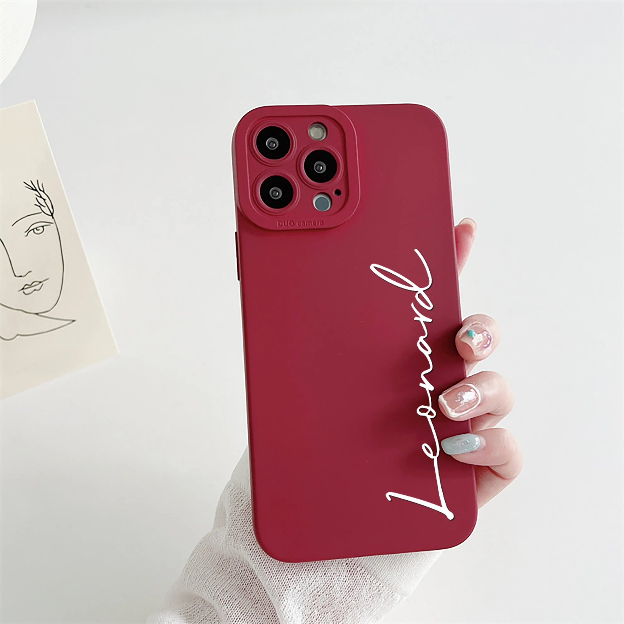 Personalized TPU Year Theme Customized Name Letters Hot Stamping Compatible thumbnail 7