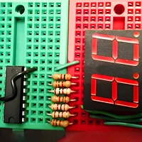 6PCS 170 tie-Points Mini Breadboard kit for Arduino Proto Shield Distribution Connecting Blocks - Image 4