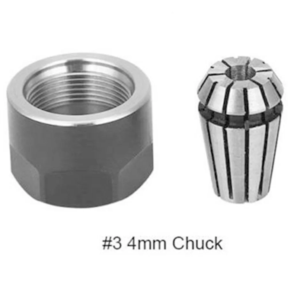 2pcs ER11 Chuck Collets Clamping Nuts For CNC Milling Engraving Machine Lathe Parts 6mm 5mm 4mm 3.175mm CNC Milling Tool