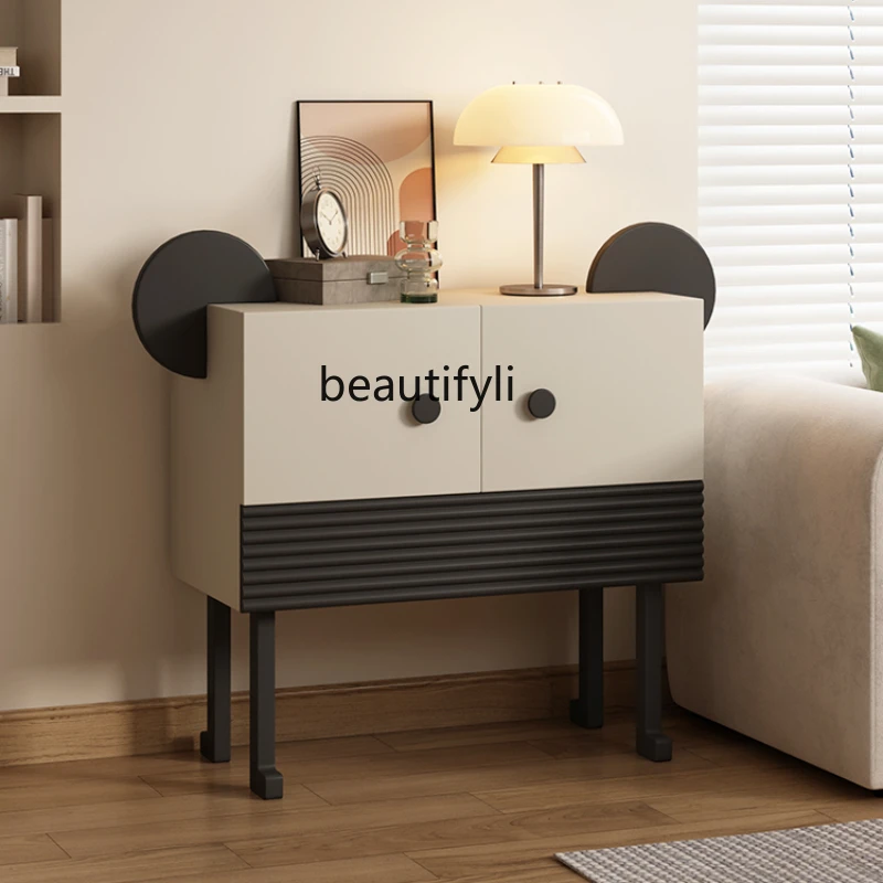 

Living Room Sofa Side Cabinet Kitchen Dining Side Light Luxury Storage Storage Entrance Cabinet
