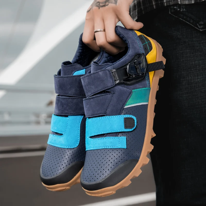 Cycling shoes mtb Men Mountain Footwear Bicycle Indoor Cycling Sneaker speed winter Lock Cleat shoes bicycle trekking cycling shoes