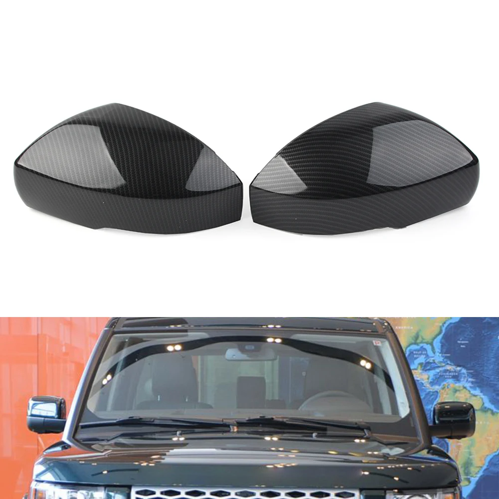 

1 шт., задняя крышка из углеродного волокна для Land Rover LR4 LR5 Range Rover L405 Sport Vogue ABS пластик