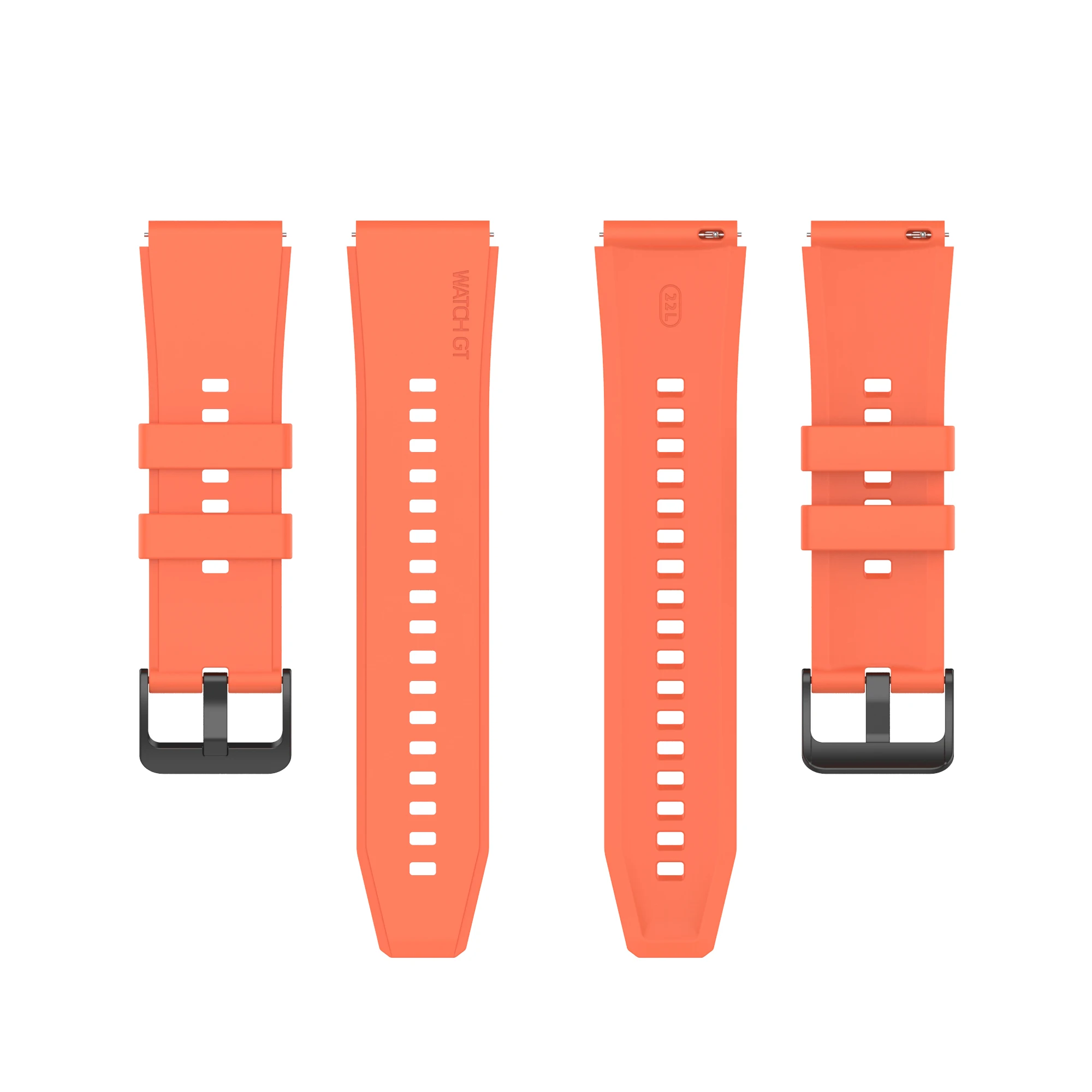 Silicone Replacement Watch Strap, 20/22mm - Versatile Bracelet