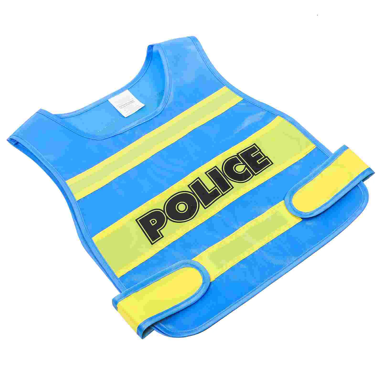 

Children Police Vest Toddler Cosplay Police Costume Kids Police Costume for Dress-up