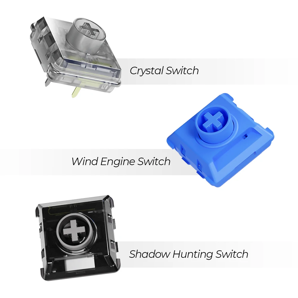 Haute42-COSMOX Kailh カスタムシャドウハンティングロープロファイル