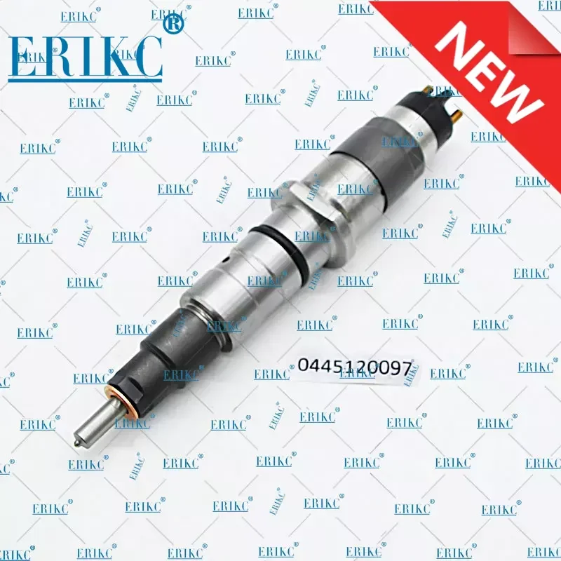 

ERIKC 0 445 120 097 Fuel Pump Injectors Parts 0445120097 Diesel Common Rail Injector 0445 120 097 with Nozzle DLLA128P1635