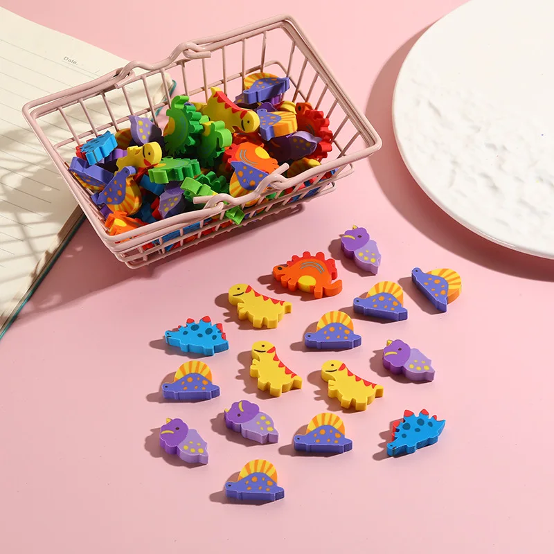 Pencil Erasers 10Pcs/Lot Dinosaur