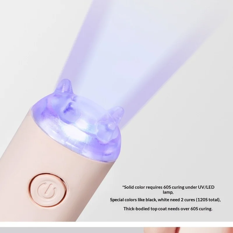 네일아트 핸드헬드 원터치 램프 네일 라이트 휴대용 파워 스토리지 미니 퀵드라이 리틀 몬스터 라이트 테라피 램프 네일