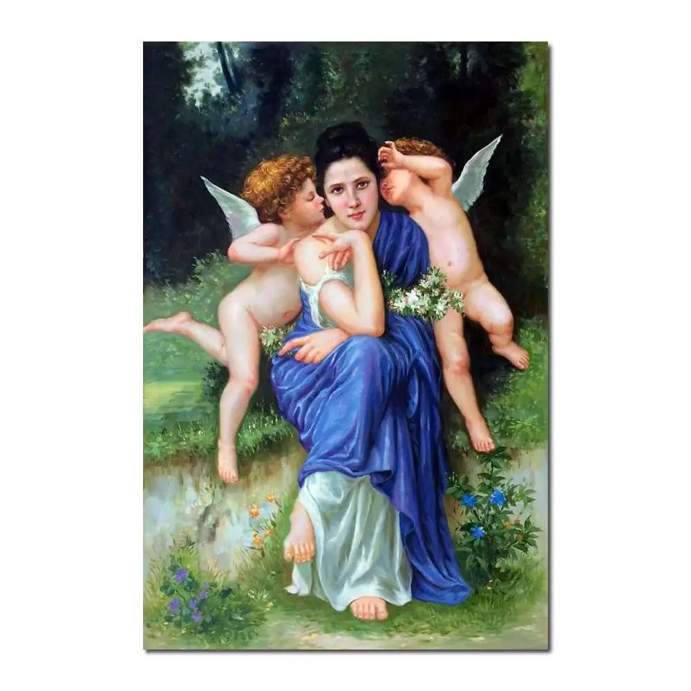 

Песни весны Вильям Адольф Bouguereau живопись для украшения спальни высокое качество