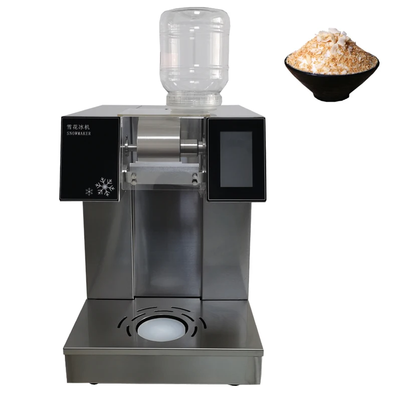 

Full Automatic Milk Snow Ice Machine Commercial Snowflake Ice Making Machine Korean Kakigori Bingsu Machine
