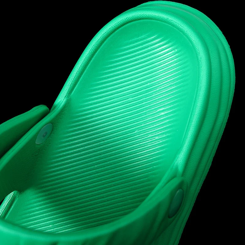 Damtofflor Mjukt skum Sliders Tofflor för inomhus utomhus Halkfria sommartofflor Halkfria sommartofflor_voghion.com