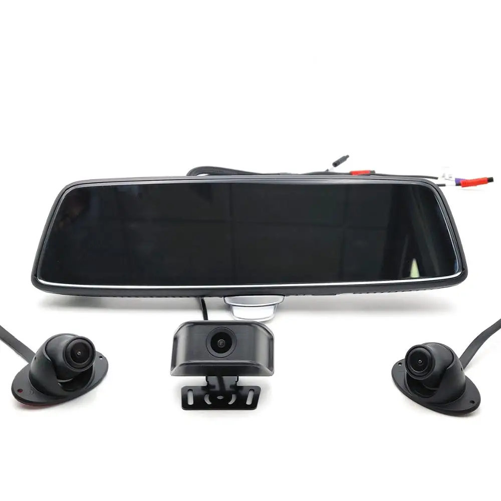 

10-CH Full Touch Screen Intelligent rearview mirror dash cam system
