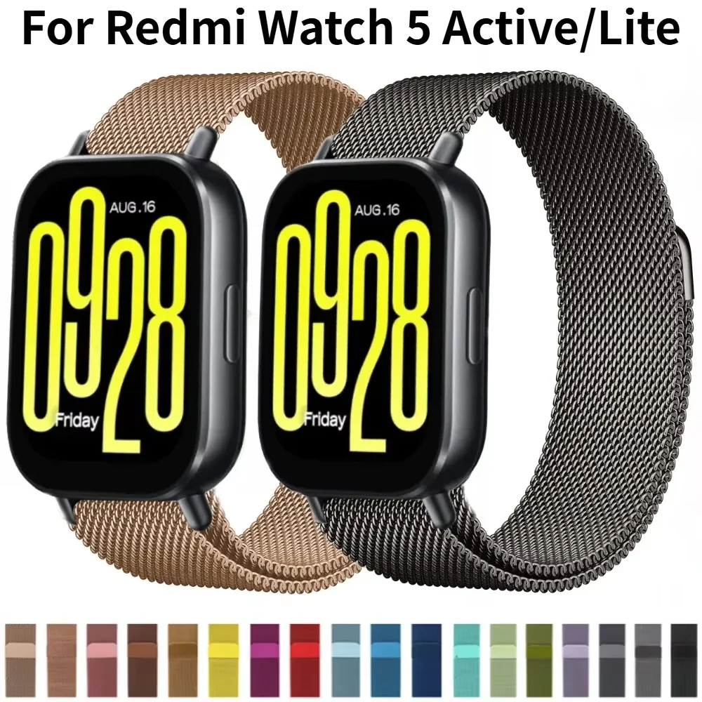 Metal Milanese Magnetic Loop Strap - Stainless Steel Bracelet