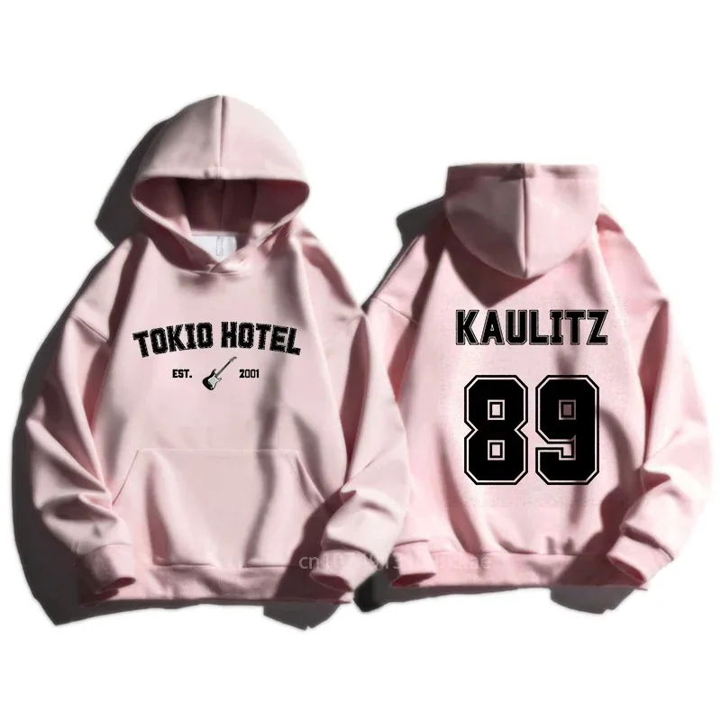 Tokyo Hotel Men Women Cotton Hoodie Kaulitz Hoodies Band Luxury High Quality Hooded Sweatshirt Spring Autumn Printed Pullover