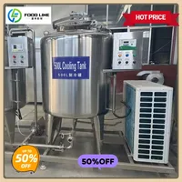 Réservoir de refroidissement du lait 200l 500l 1000l, réservoir de réfrigération du lait, réservoir de stockage de refroidissement du lait 1
