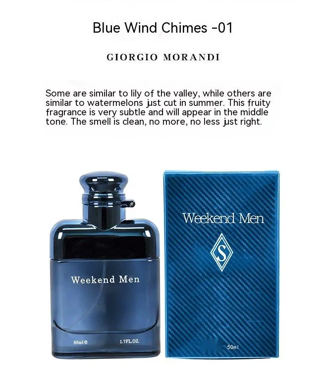 Long-lasting Men's Perfume Cologne For Daily Wear Fresh Blue Scent_voghion.com