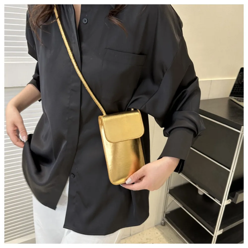 Mode Frauen Taschen Geldbörsen Einfarbig Handy Geldbörse Dame Umhängetasche Umhängetasche Handtasche Weibliche Geld Taschen Umhängetasche – Detail 4