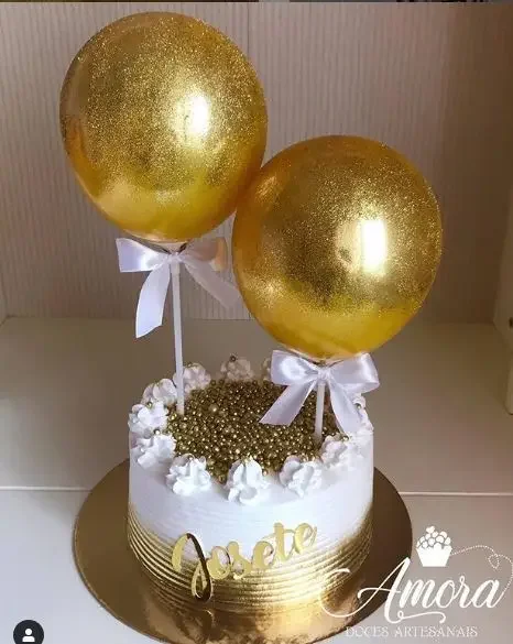 Topper Non Commestibile Feste 29 Decorazioni A Pallina Per Torte - Topper In Schiuma Per Compleanni, Baby Shower, Matrimoni Palline Decorative Per Torte