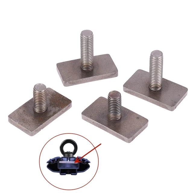 Cargo Pro Hook Set Of T Track Mount Tie Down Anchor For Roof