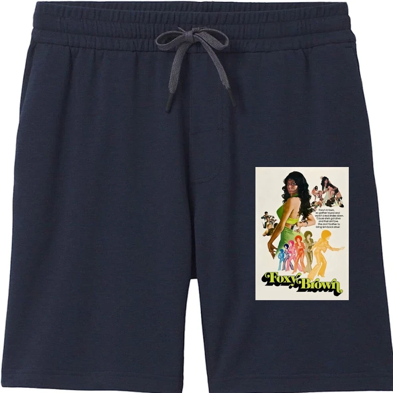 

Постер Фильма Foxy Brown V1 1974, белые шорты из натурального хлопка