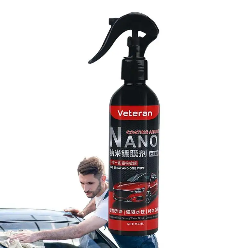 

Nano Coating Spray Ceramic Car Coating Quick Detail Spray Quick Waterless Nano Hydrophobic Layer Polishing Paint Car Accesories